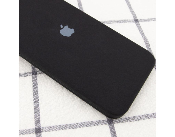 Чехол-силикон оригинал Square Cover Soft Matte Full Camera iPhone 11, Black