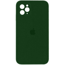 Чехол-силикон оригинал Square Cover Soft Matte Full Camera iPhone 11 Pro, Army green