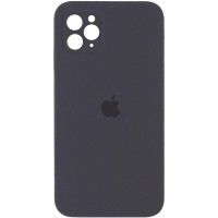 Чохол-силікон оригінал Square Cover Soft Matte Full Camera iPhone 11 Pro, Dark gray