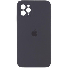 Чехол-силикон оригинал Square Cover Soft Matte Full Camera iPhone 11 Pro, Dark gray