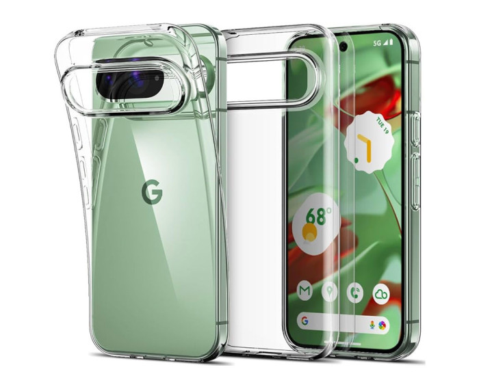 Чехол-силикон Epic Transparent 1,5mm Google Pixel 9/ 9 Pro/ 10/ 10 Pro, прозрачный