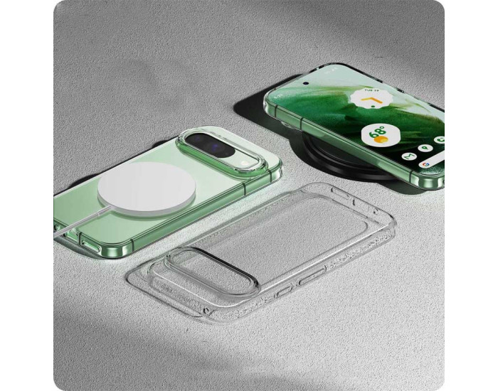Чехол-силикон Epic Transparent 1,5mm Google Pixel 9/ 9 Pro/ 10/ 10 Pro, прозрачный