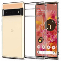 Чохол-силікон Epic Transparent 1,5mm Google Pixel 6, Прозорий