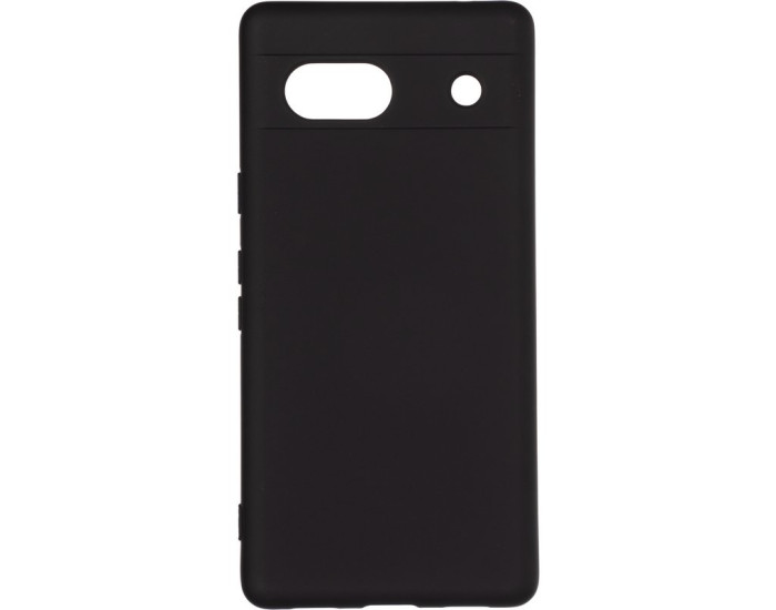 Чехол-силикон Full Soft Case Google Pixel 7A, черный