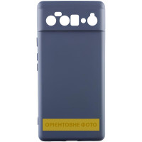 Чохол-силікон Getman Liquid Silk Full Camera Google Pixel 10 Pro, Темно-синій