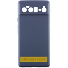 Чехол-силикон Getman Liquid Silk Full Camera Google Pixel 10 Pro, темно-синий