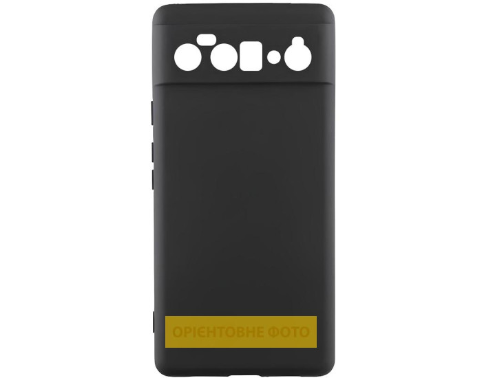 Чехол-силикон Getman Liquid Silk Full Camera Google Pixel 10 Pro, черный