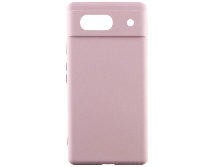 Чехол-силикон Lakshmi Full Camera Google Pixel 7A (Розовый / Pink Sand)