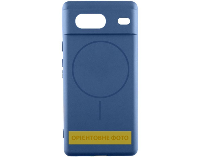 Чехол-силикон Lakshmi Full Camera With MagFit Google Pixel 8, Blue
