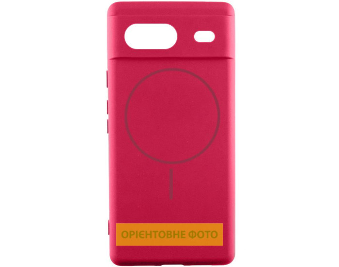 Чехол-силикон Lakshmi Full Camera With MagFit Google Pixel 8, Rose red