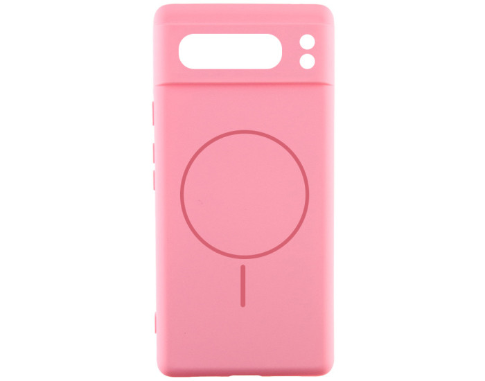 Чехол-силикон Lakshmi Full Camera With MagFit Google Pixel 8 Pro, Light pink