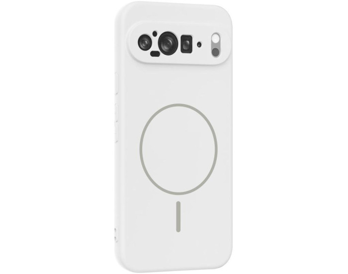 Чехол-силикон Lakshmi Full Camera With MagFit Google Pixel 9 Pro XL, White