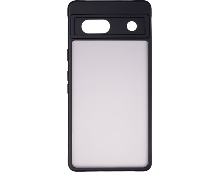 Чехол-силикон Shadow Case (camera protection) Google Pixel 9A, Matte black