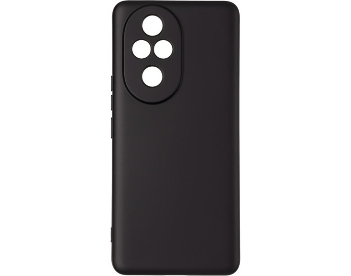 Чехол-силикон оригинал Full Soft Matte Huawei Honor 200 Pro, Black