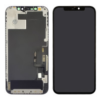 Дисплей с сенсорным экраном (модуль) iPhone 12 Pro Max, черный, In-Cell ZY FHD, 60Hz (без ошибки)