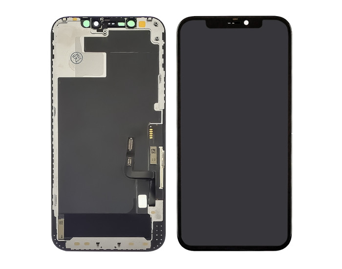 Дисплей с сенсорным экраном (модуль) iPhone 12 Pro Max, черный, In-Cell ZY FHD, 60Hz (без ошибки)
