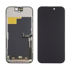 Дисплей с сенсорным экраном (модуль) iPhone 15 Pro, черный, In-Cell ZY FHD, 120Hz (без ошибки)