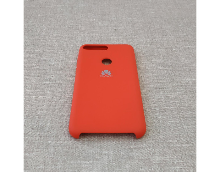 Чехол-силикон оригинал Soft Matte Huawei Y7 Prime 2018, Red