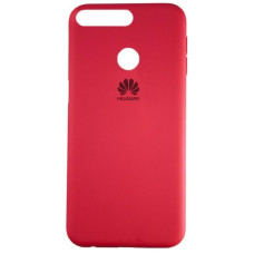 Чехол-силикон оригинал Soft Matte Huawei Y6 Prime 2018, Bordo