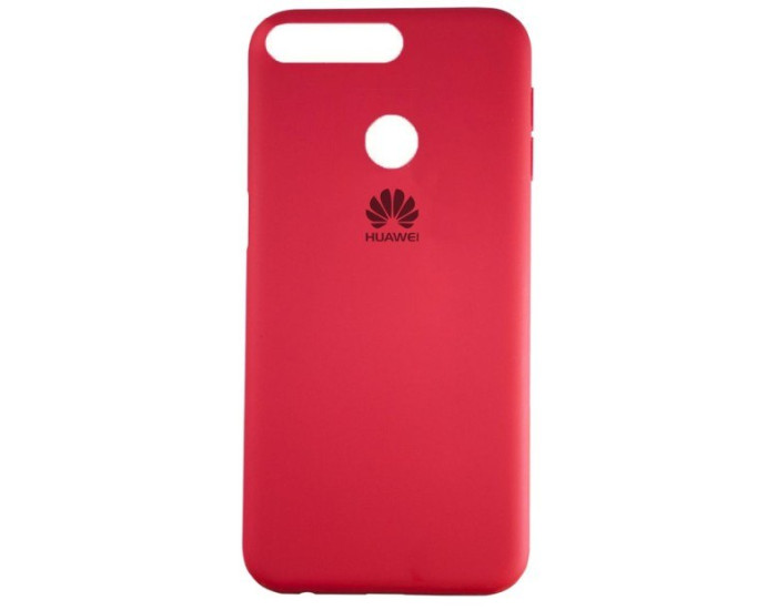 Чехол-силикон оригинал Soft Matte Huawei Y6 Prime 2018, Bordo