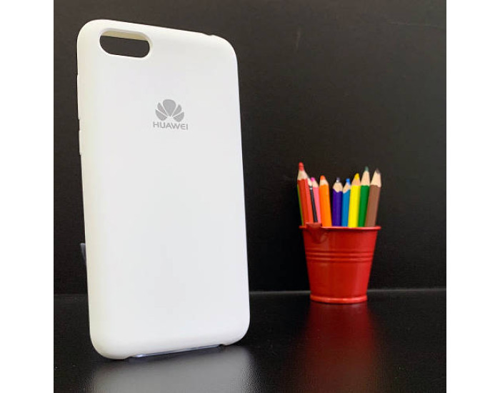 Чехол-силикон оригинал Soft Matte Huawei Y5 2018, White