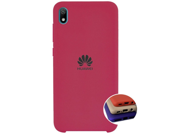 Чехол-силикон оригинал Soft Matte Huawei Y5 2018, Rose red