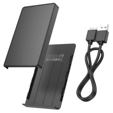 Внешний карман для накопителя HOCO HB46 USB3.0 2.5-inch SATA hard drive enclosure 6TB Black