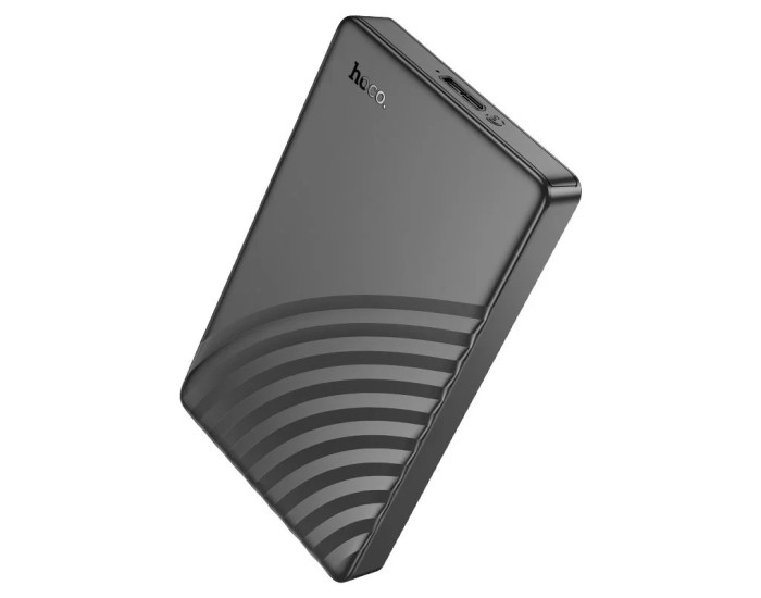 Внешний карман для накопителя HOCO HB46 USB3.0 2.5-inch SATA hard drive enclosure 6TB Black