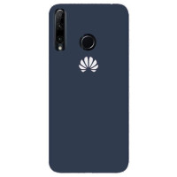 Чохол-силікон оригінал Full Soft Matte Huawei Y6P, Dark blue