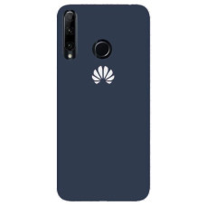 Чехол-силикон оригинал Full Soft Matte Huawei Y6P, Dark blue