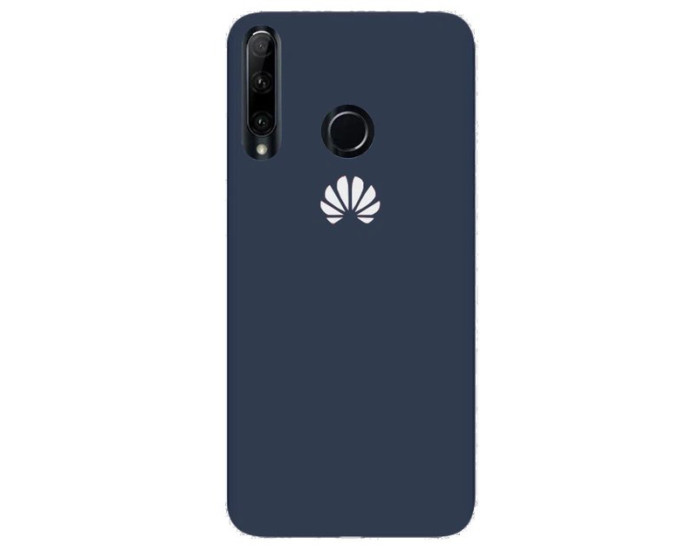 Чехол-силикон оригинал Full Soft Matte Huawei Y6P, Dark blue