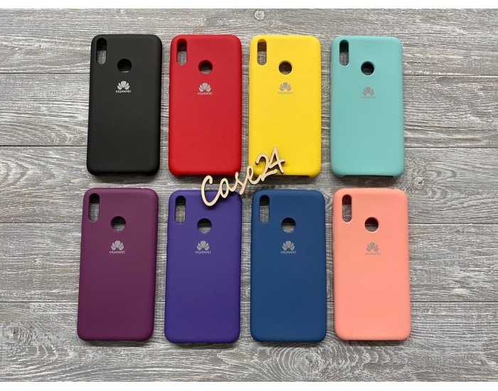 Чехол-силикон оригинал 99% Soft Matte Huawei Y7 2019, Violet