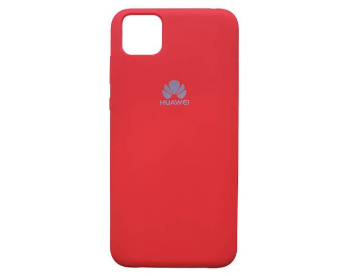 Чехол-силикон оригинал 99% Soft Matte Huawei Y5P, Rose red