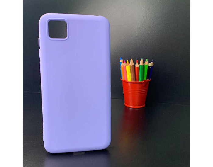 Чехол-силикон оригинал 99% Soft Matte Huawei Y5P, Violet