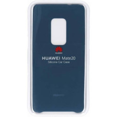 Чехол-силикон оригинал 99% Soft Matte Huawei Mate 20 Pro, Dark blue