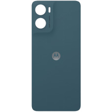 Задняя панель корпуса Motorola XT2535-3 Moto G06/ XT2535-13 Moto G06 Power, синяя, оригинал