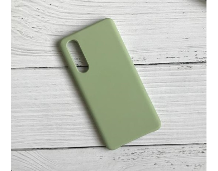 Чехол-силикон Camera Matte Case Huawei P30, Green