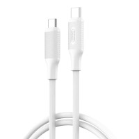 Кабель USB-C XO NB-Q265B Type-C to Type-C (PD60W/1.2m) белый