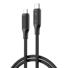 Кабель USB-C XO NB-Q265B Type-C to Type-C (PD60W/1.2m) черный