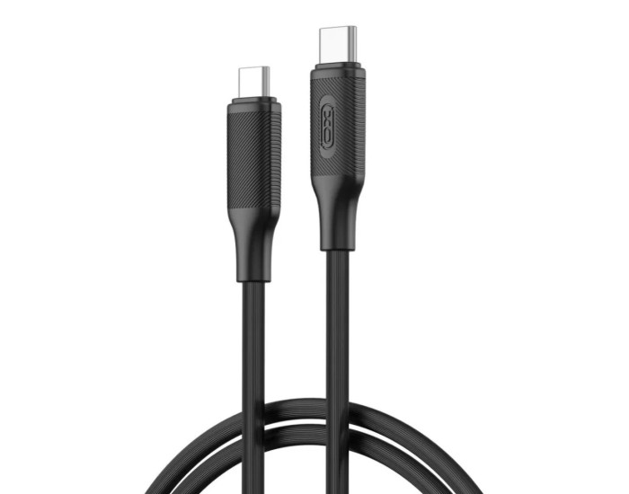 Кабель USB-C XO NB-Q265B Type-C to Type-C (PD60W/1.2m) черный