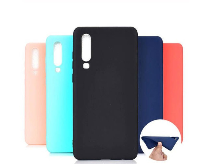 Чехол-силикон оригинал 99% Soft Matte Huawei P30, Red