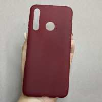 Чехол-силикон оригинал Soft Matte Huawei P Smart 2019, Bordo