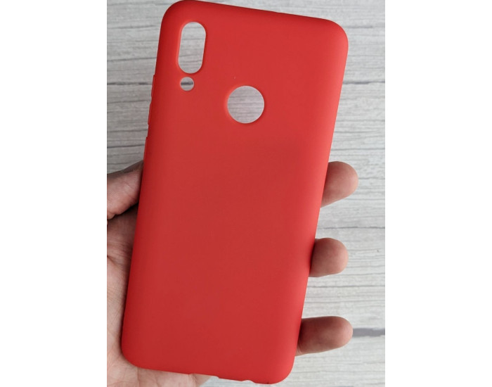 Чехол-силикон оригинал Soft Matte Huawei P Smart 2019, Crimson