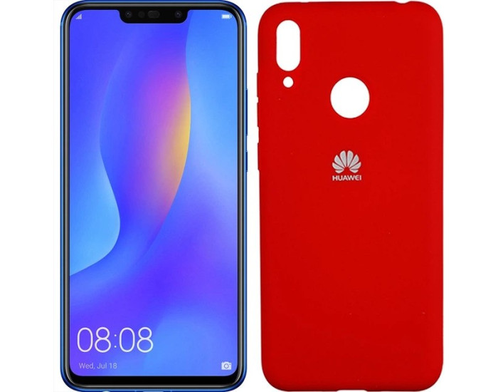 Чехол-силикон оригинал Soft Matte Huawei P Smart 2019, Red