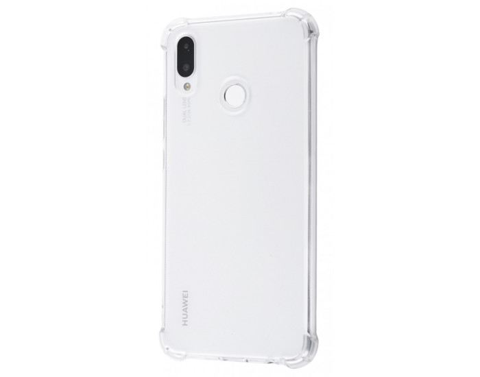 Чехол-силикон WXD 0.8 mm HQ Huawei P Smart Plus /Nova 3i, прозрачный