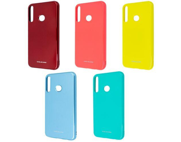 Чехол-силикон Mollan Cano Jelly Huawei P40 Lite E /Honor 9C, Dark blue