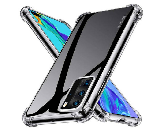 Чехол-силикон SPACE Drop Protection Huawei P40 Pro, Transparent