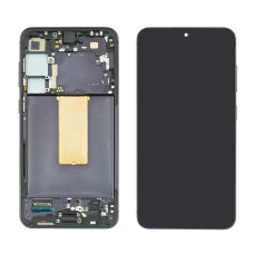 Дисплей с сенсорным экраном (модуль) Samsung S916 Galaxy S23 Plus, черный с рамкой, оригинал, сервисная упаковка GH82-30476A