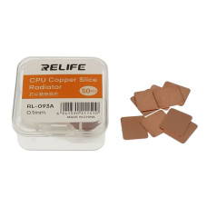 Медные термопрокладки Relife RL-093A (12 x 14 x 0.1 мм, 50 шт)