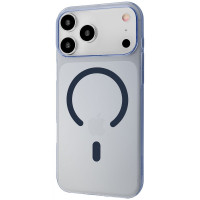 Чохол-силікон Proove Crystal Case with MagSafe Ring iPhone 17 Pro, Темно-синій